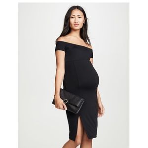 Susana Monaco Maternity Off the Shoulder Dress